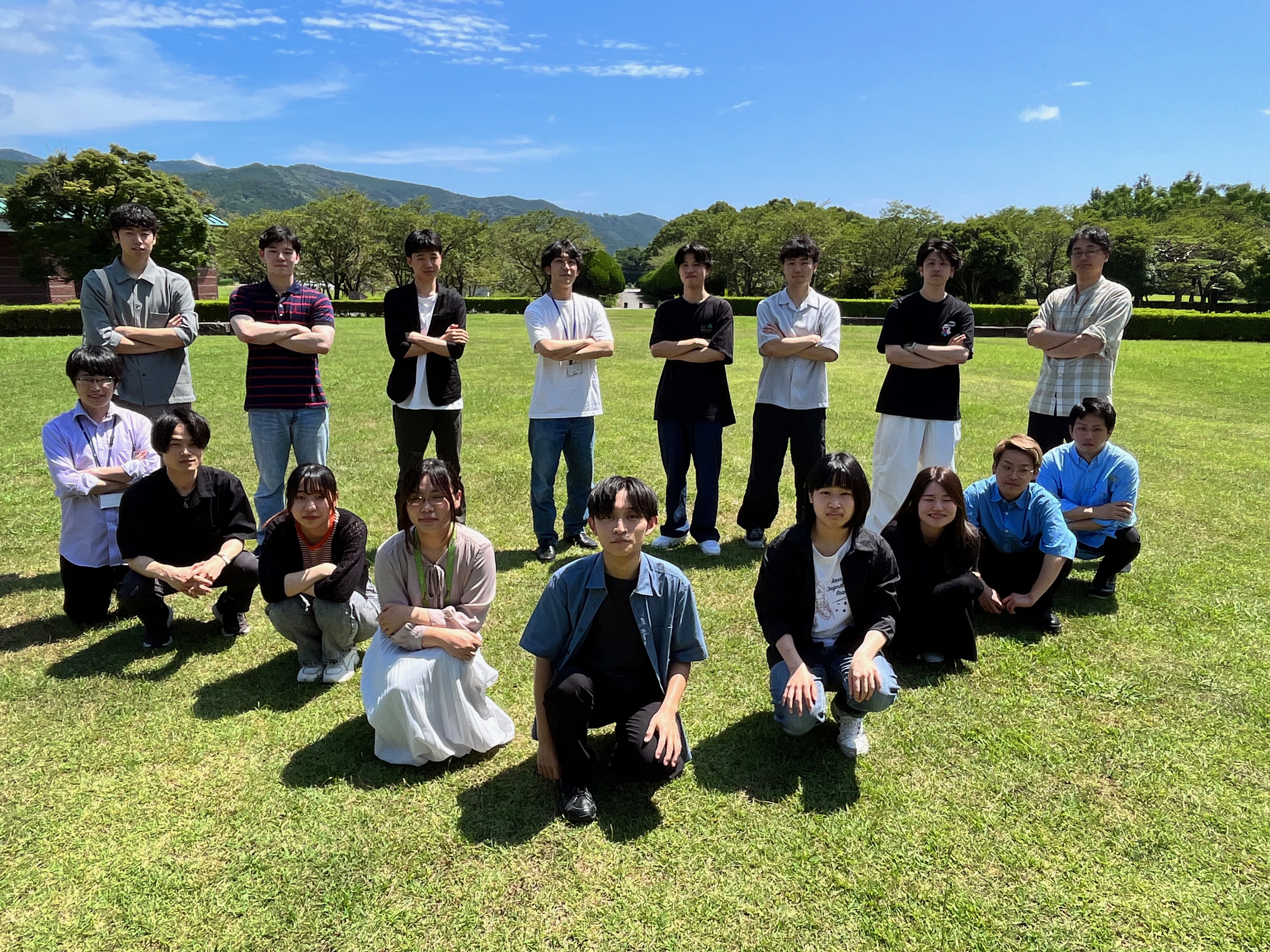 2023年度、新しく学生が配属された際に研究室メンバーで記念撮影しました。