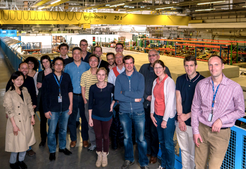 CERNでの、FASER実験初期の共同研究者たち