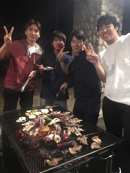 ゼミ生たちと懇親会