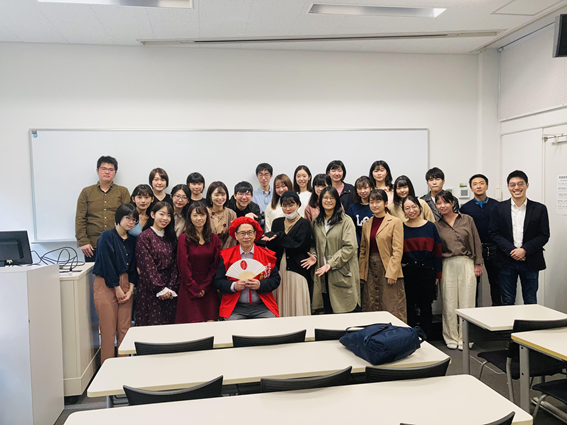 ゼミ生との一コマ