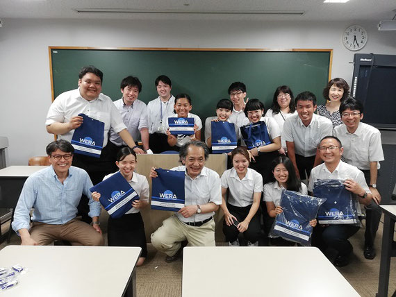 学生、院生たちと世界教育学会10周年記念大会
