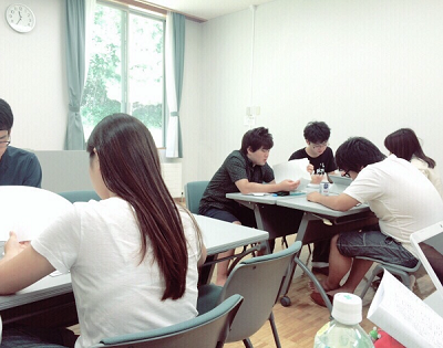 過去の合宿の様子