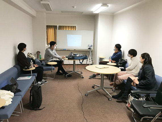 2020年度の卒業研究ゼミの様子です。