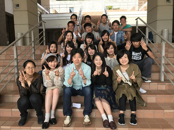 滋賀県にある同志社大学の施設（リトリートセンター）でのゼミ合宿