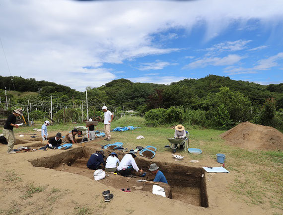 愛媛県上島町宮ノ浦遺跡の発掘調査