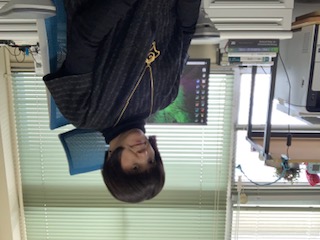 研究室にて