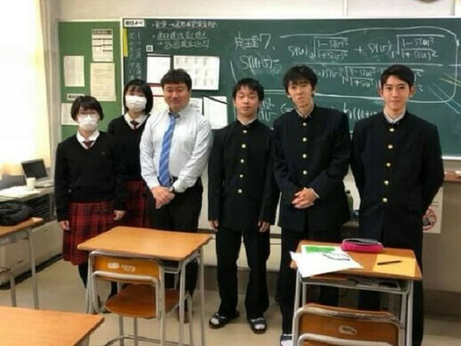 福島県立会津高校で出前授業