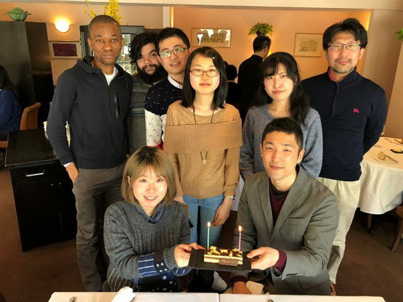 卒業記念パーティーの様子