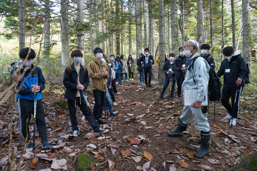 地域研修の一コマ(北海道、2020年10月)