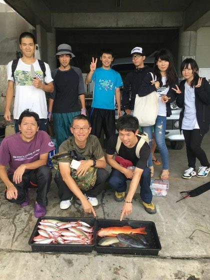 薬剤部で釣り大会